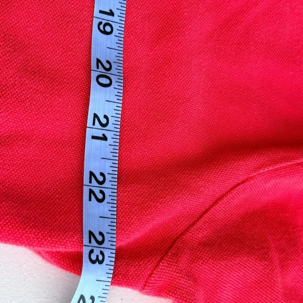 VTG Ralph Lauren Polo Shirt Mens L Red Blue‎ Pony Golf Rugby Casual Preppy Pique